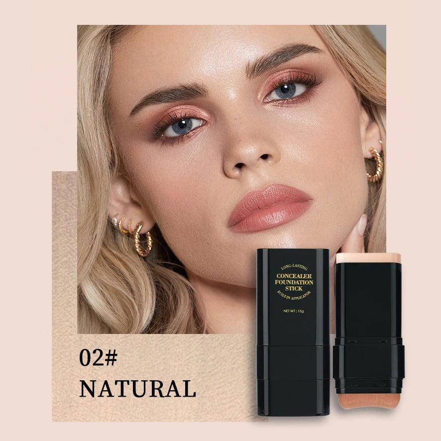 Dual-Ended Foundation & Contour Stick – Lightweight, Long-Wear Concealer