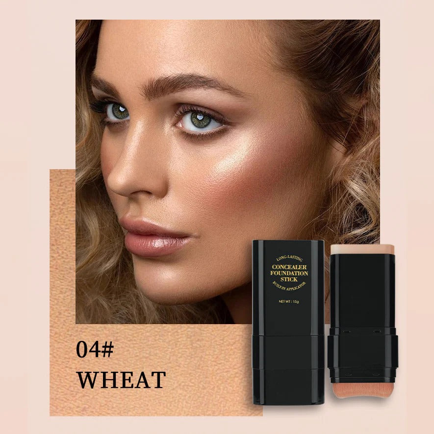 Dual-Ended Foundation & Contour Stick – Lightweight, Long-Wear Concealer
