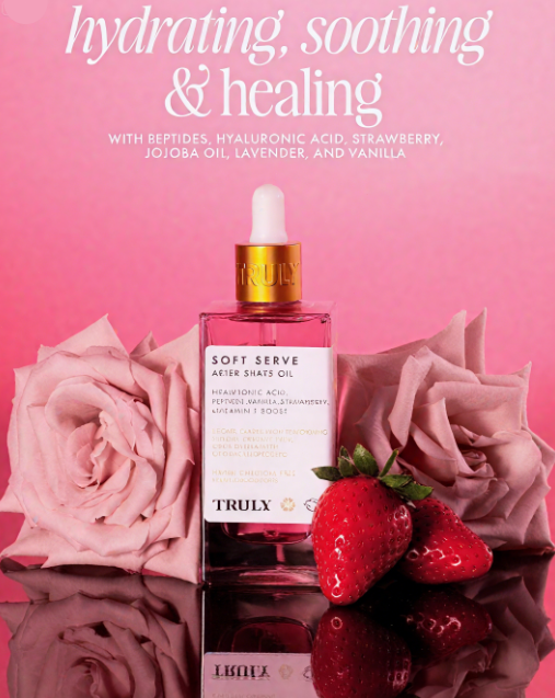 Soft Serve After Shave Oil - Strawberry & Vanilla Scent