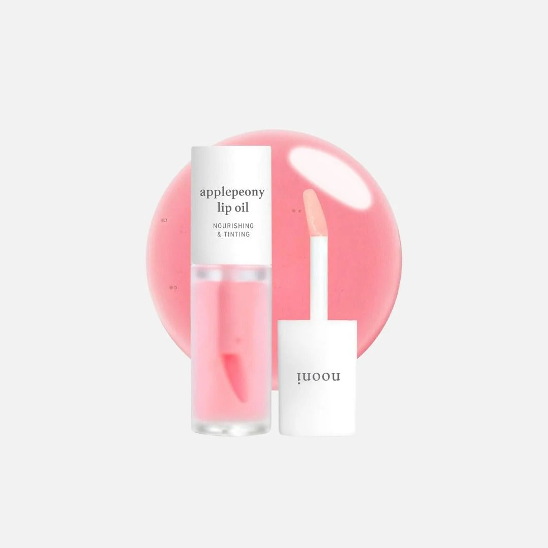 NOONI Korean Hydrating Lip Oil – Moisturizing & Plumping, Long-Lasting