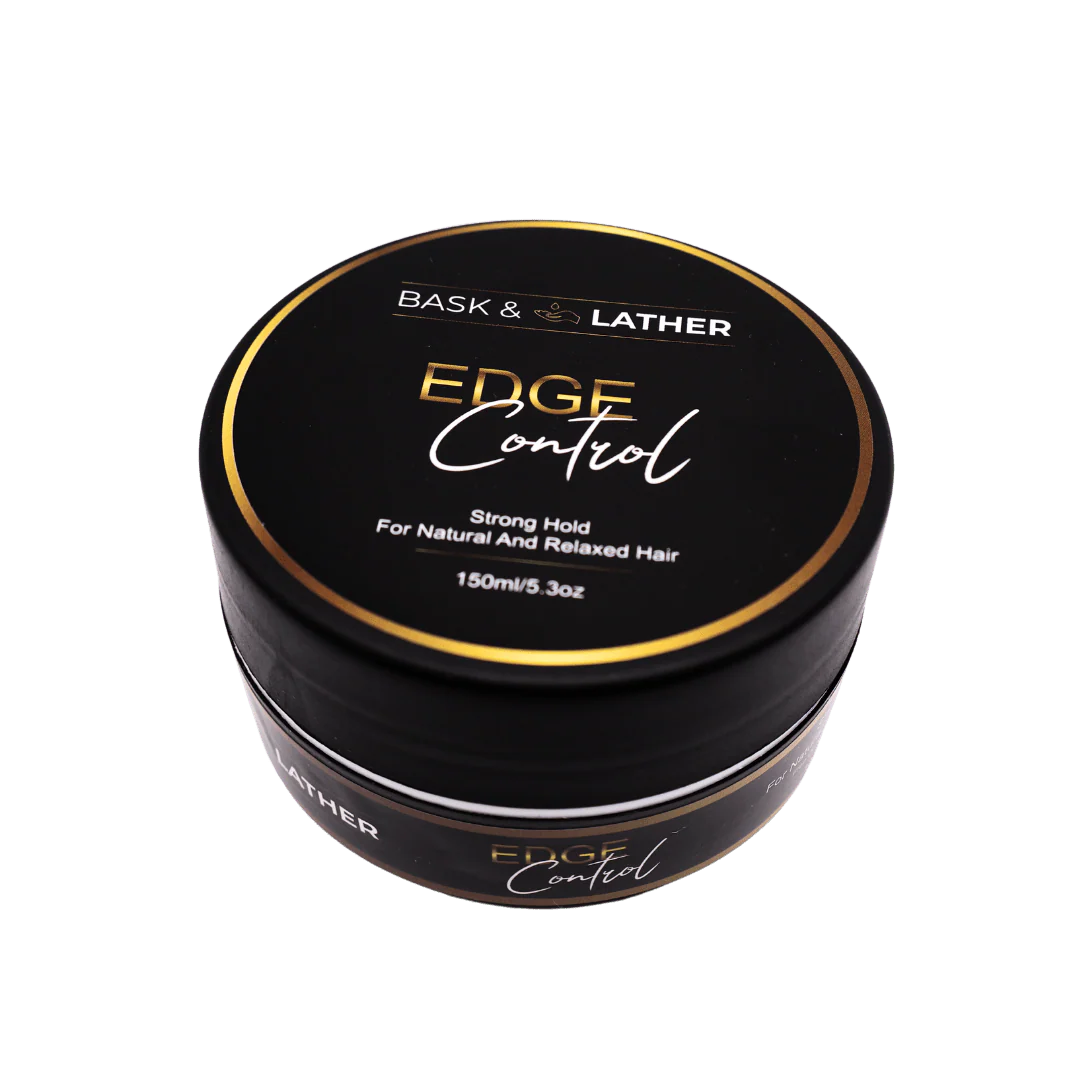 Strong Hold Edge Control Gel – Long-Lasting, Non-Greasy, Non-Flaking, With Castor Oil