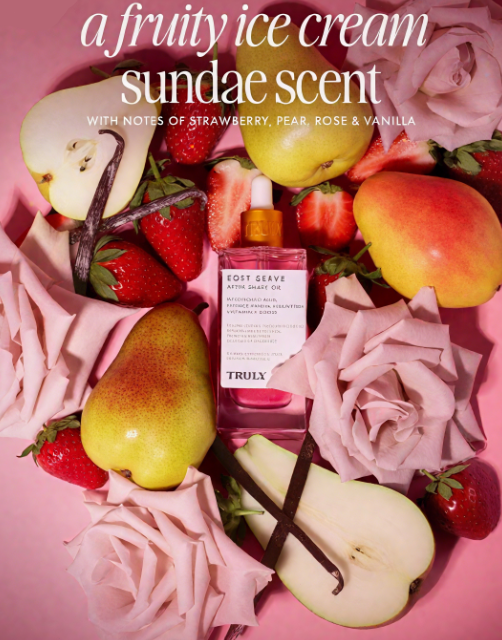 Soft Serve After Shave Oil - Strawberry & Vanilla Scent