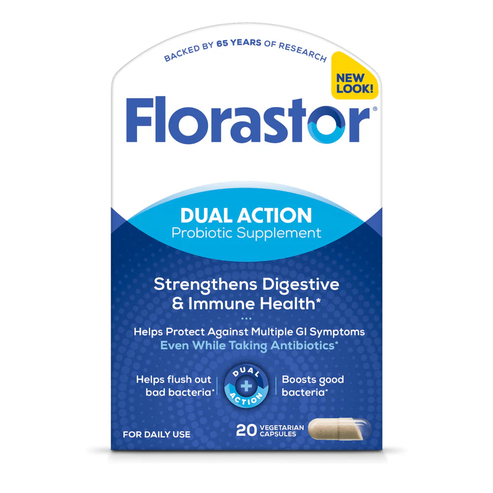 Florastor® Dual Action Probiotic Supplement