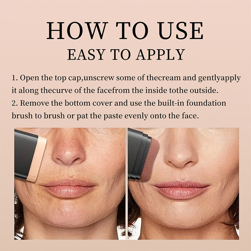 Dual-Ended Foundation & Contour Stick – Lightweight, Long-Wear Concealer