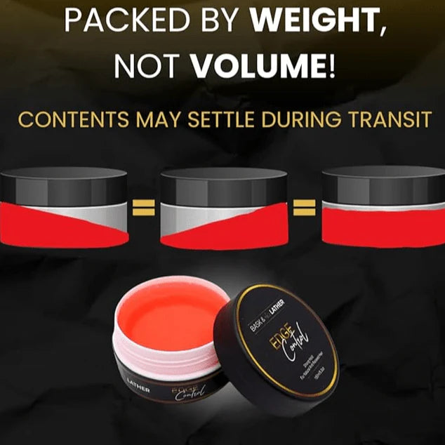 Strong Hold Edge Control Gel – Long-Lasting, Non-Greasy, Non-Flaking, With Castor Oil