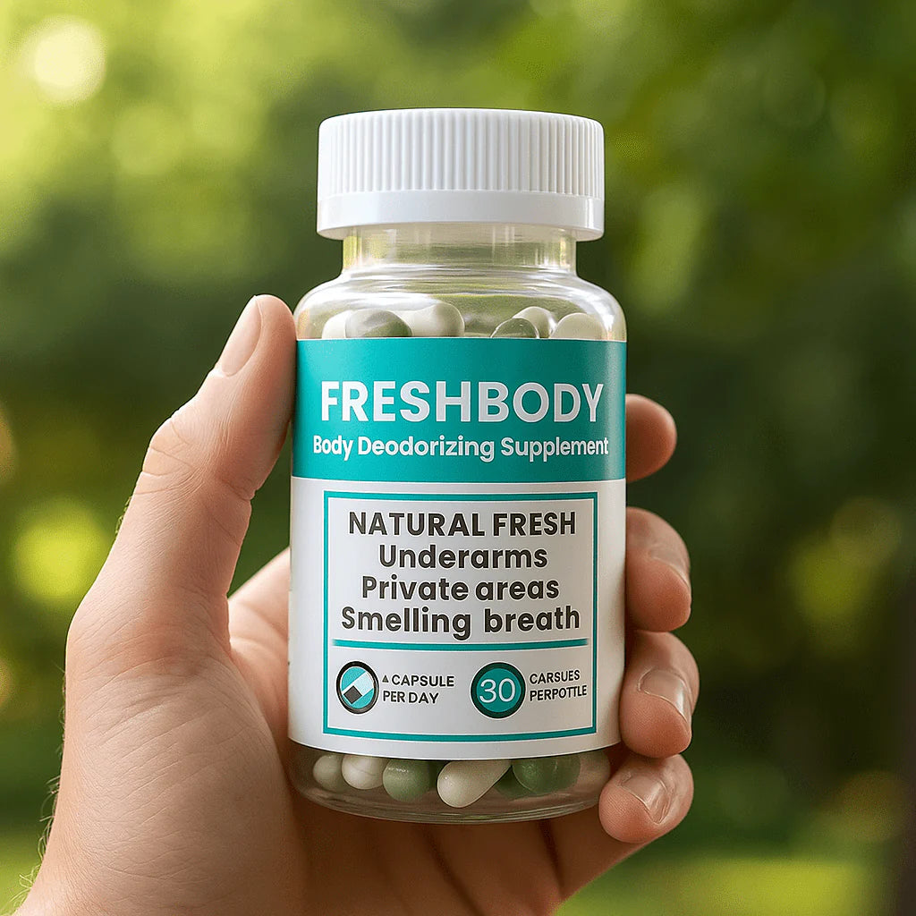 Internal Deodorant Capsules – Natural Body Odor Control Supplement
