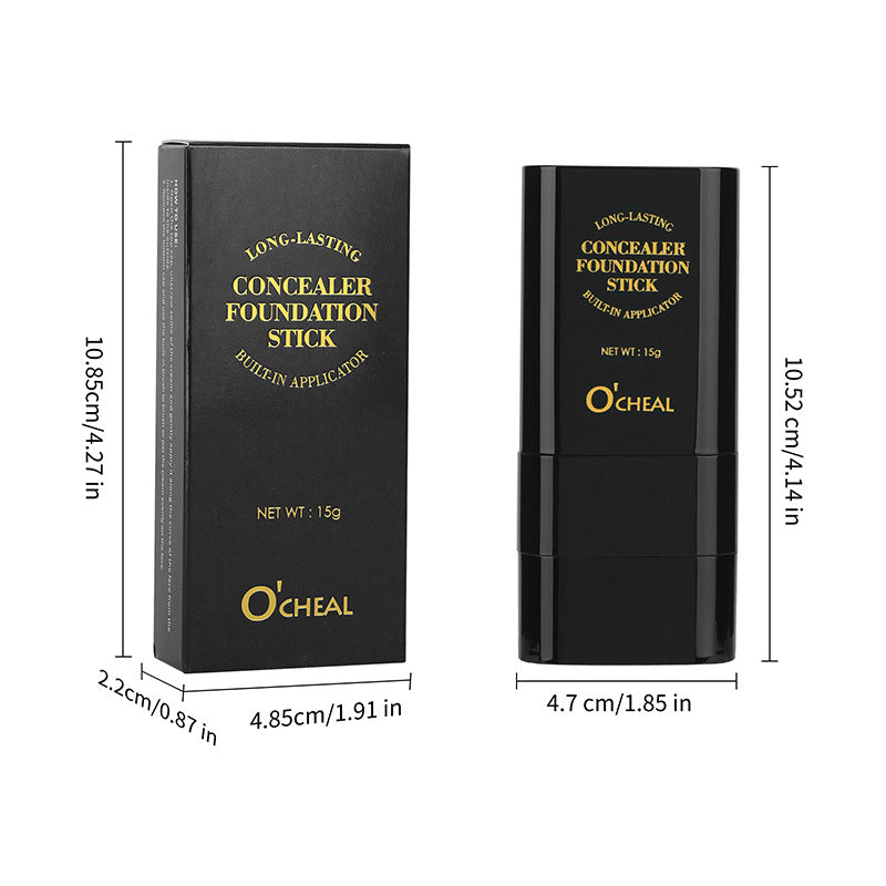 Dual-Ended Foundation & Contour Stick – Lightweight, Long-Wear Concealer