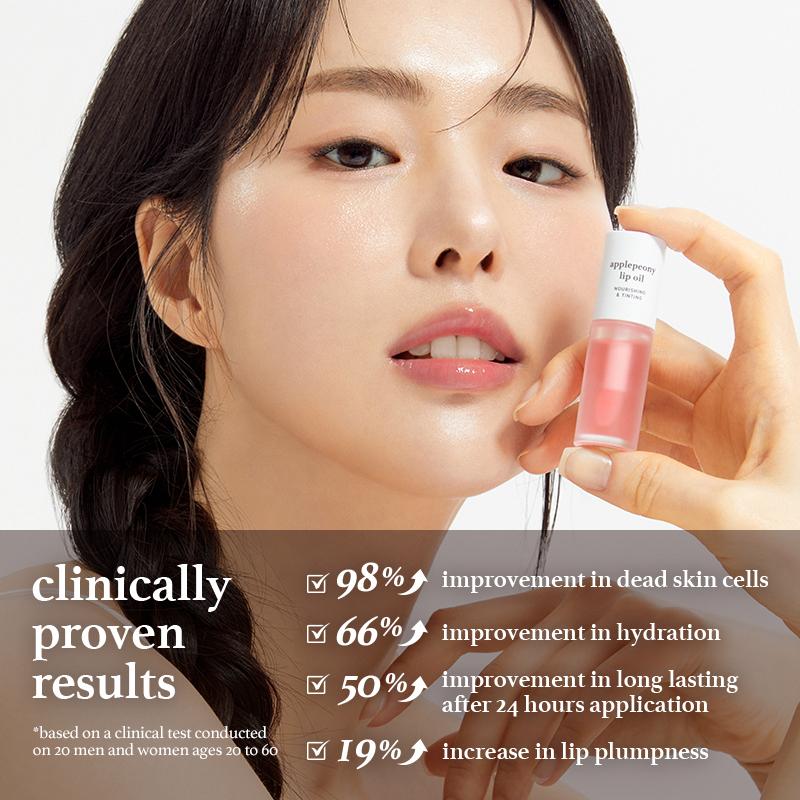 NOONI Korean Hydrating Lip Oil – Moisturizing & Plumping, Long-Lasting