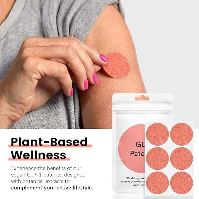 GLP Ki Patch, 30 GLP patch cosmetics, natural ingredients, 30 topical cosmetics
