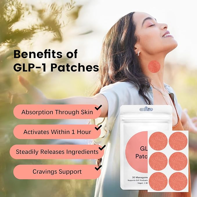 GLP Ki Patch, 30 GLP patch cosmetics, natural ingredients, 30 topical cosmetics
