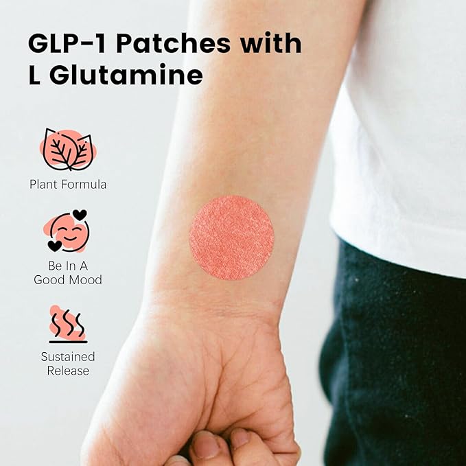 GLP Ki Patch, 30 GLP patch cosmetics, natural ingredients, 30 topical cosmetics