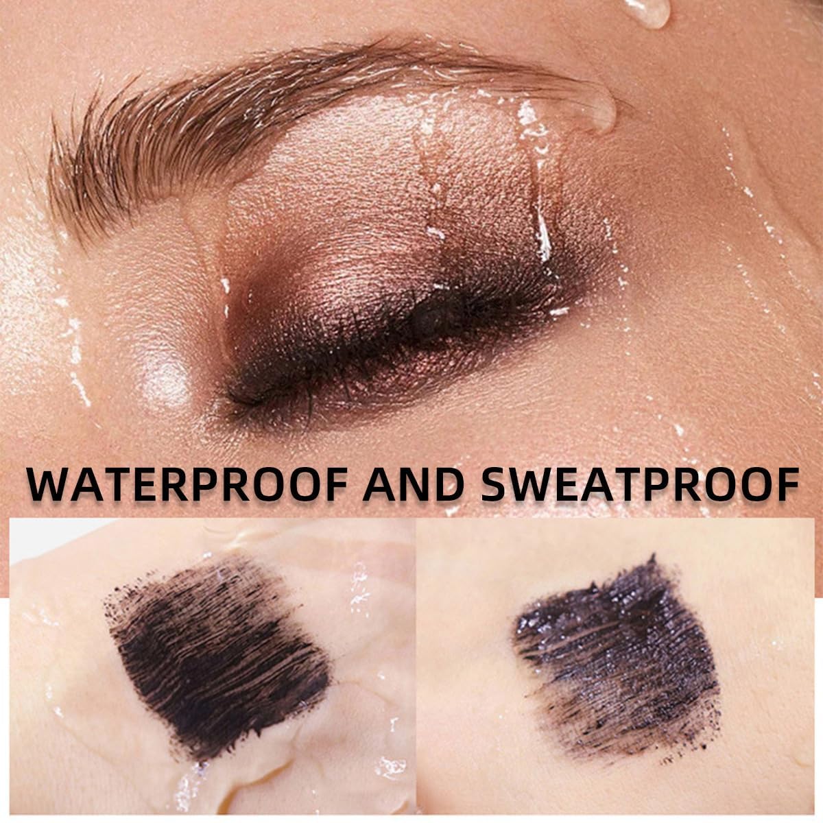 24H Waterproof Mascara – Lengthening, Curling & Smudge-Proof Volume