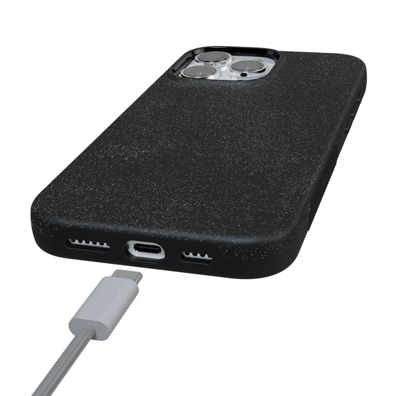 Supra-Calm iPhone Case | Midnight Onyx | Black Shimmer | Compatible with MagSafe | Bold Protective Case Design