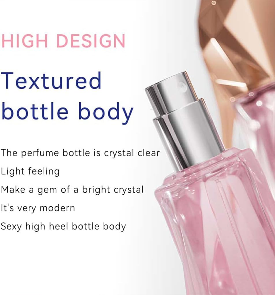 High-heeled shoe-shaped perfume spray, natural scent, long-lasting and captivating, a women's exclusive fragrance, 30ml