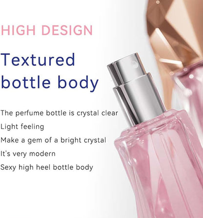 High-heeled shoe-shaped perfume spray, natural scent, long-lasting and captivating, a women's exclusive fragrance, 30ml