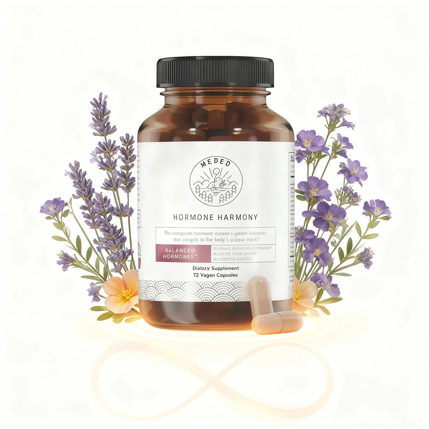 Happy Mammoth Hormone Harmony Menopause Weight Loss 72 Vegan Caps