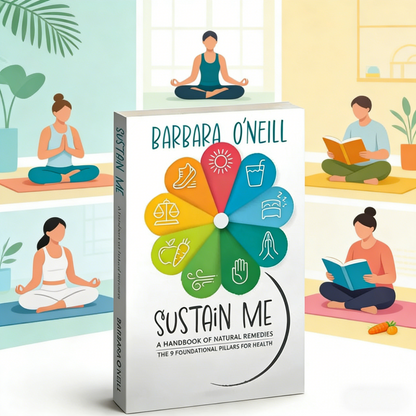 New Sustain Me by Barbara O’Neill Paperback,  Sustain Me The Comprehensive Natural remedy book Remedies Books Guide foundational pillar Healthy Wellness -book lover gifts Healthier