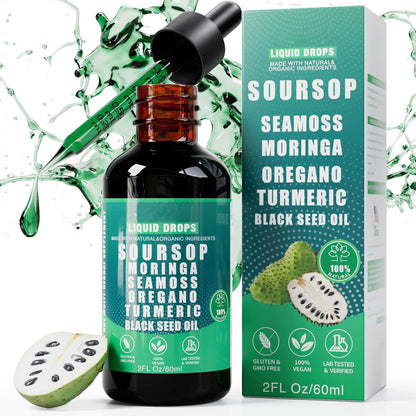 100% Organic 10-in-1 Soursop Extract Drops