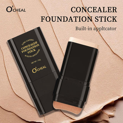 Dual-Ended Foundation & Contour Stick – Lightweight, Long-Wear Concealer