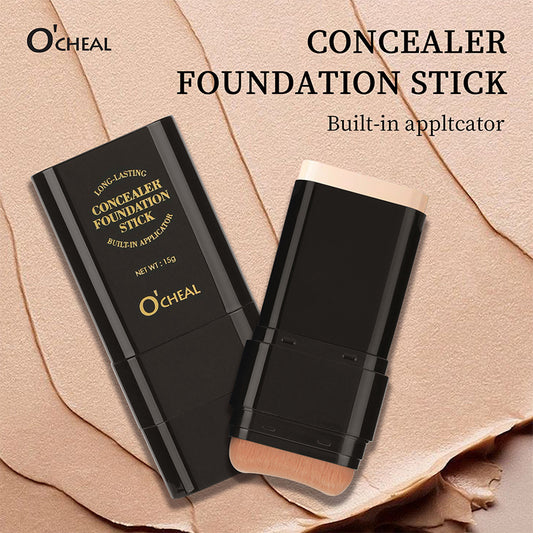 Dual-Ended Foundation & Contour Stick – Lightweight, Long-Wear Concealer