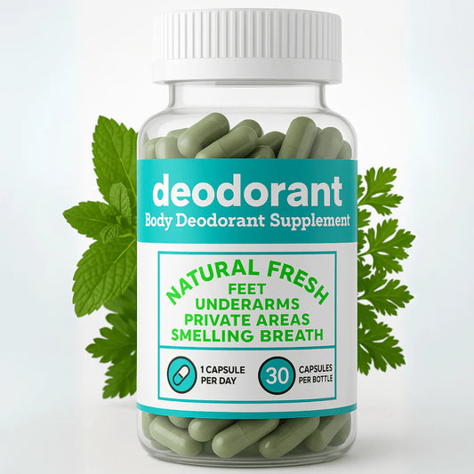 Internal Deodorant Capsules – Natural Body Odor Control Supplement