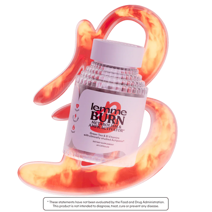 Metabolism, Belly Fat Burning + AMPK Activating Supplement for Men & Women w/Clinically Studied Actiponin Gynostemma, Green Tea Extract, Vitamins B6 & B12 - Gluten Free