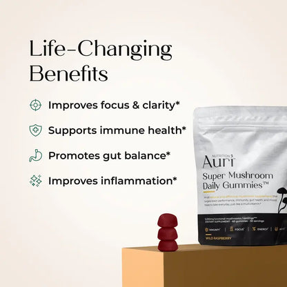 Super Mushroom Daily Gummies🍄