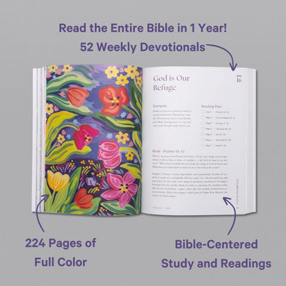 A Beautiful Year in the Bible – 52-Week Bible Study for Women (Softcover)