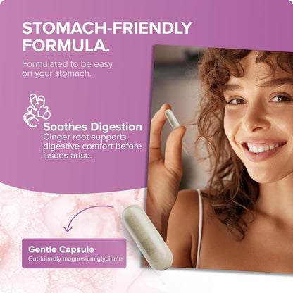 Rosabella Saffron Blend – Mood & Focus Support – Saffron, B6, Magnesium – 60 Capsules