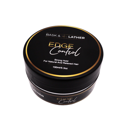 Strong Hold Edge Control Gel – Long-Lasting, Non-Greasy, Non-Flaking, With Castor Oil
