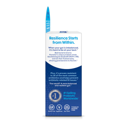 Florastor® Dual Action Probiotic Supplement