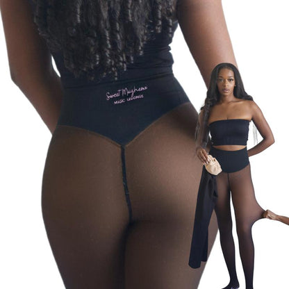 UPGRADED: Magic Fleece-Lined Leggings with Compression Waist & One-Seam Design | XXS-3XL in 4 Shades