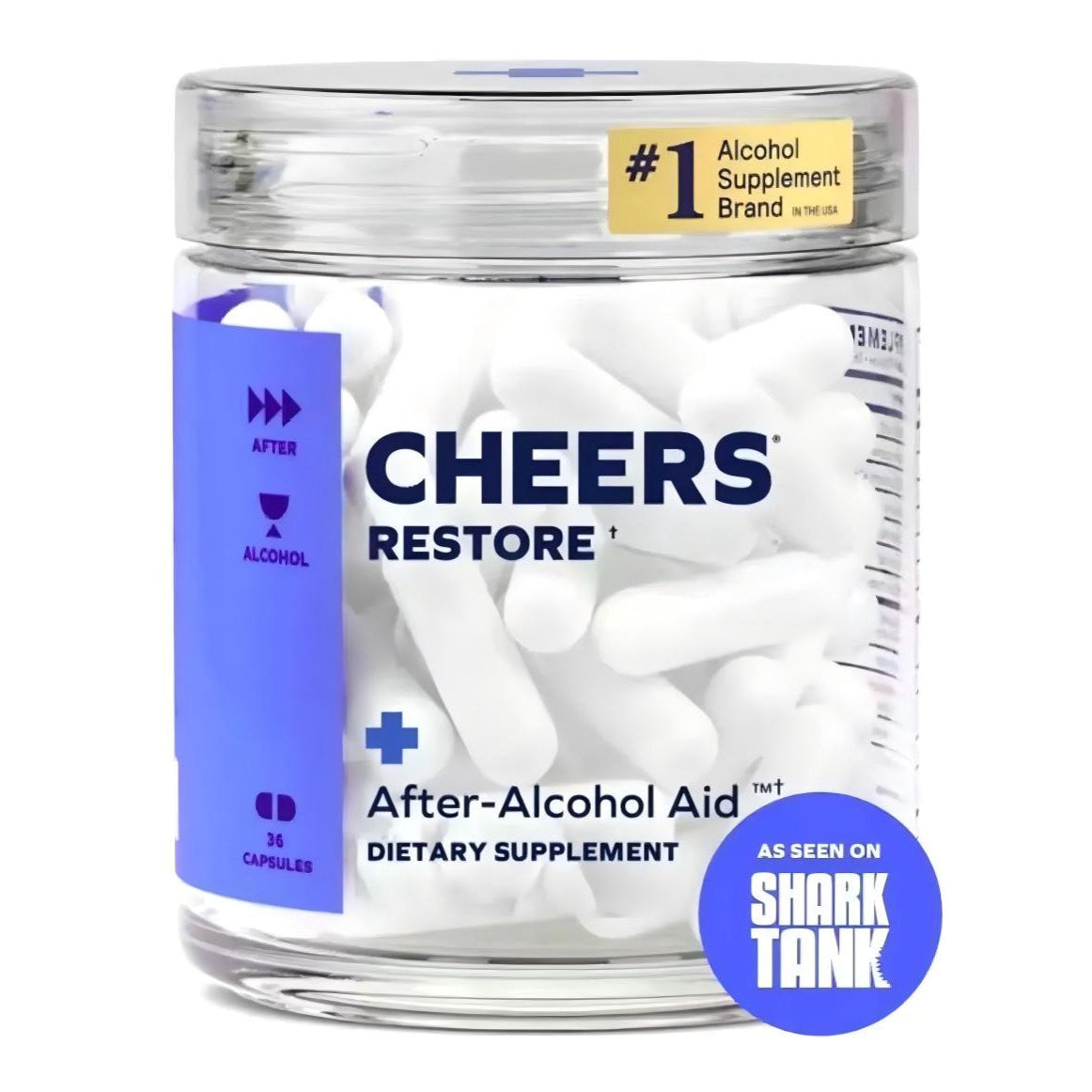 Cheers Restore | Supplement with DHM + L-Cysteine | Feel Better After Drinking & Support Your Liver | 12 Doses