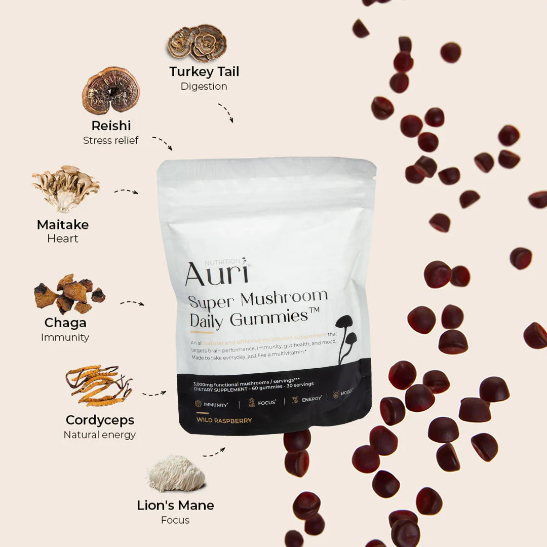 Super Mushroom Daily Gummies🍄