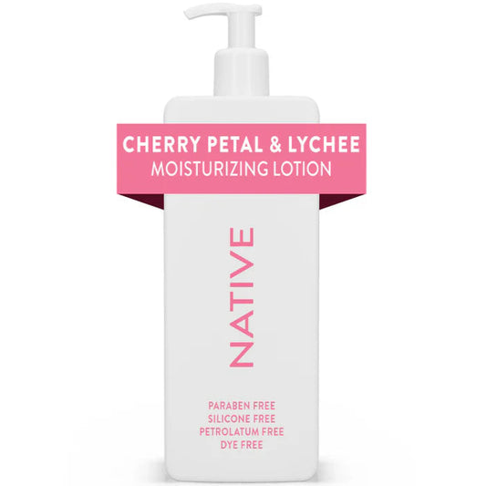 Native Cherry Petals & Lychee /Cucumber & MintMoisturizing/Eucalyptus &MintMoisturizing Scent Hand and Body Lotion 16.5 oz