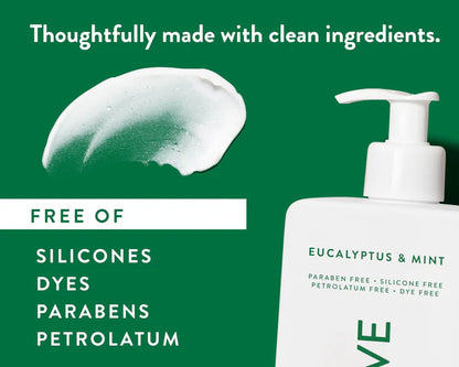 Native Cherry Petals & Lychee /Cucumber & MintMoisturizing/Eucalyptus &MintMoisturizing Scent Hand and Body Lotion 16.5 oz
