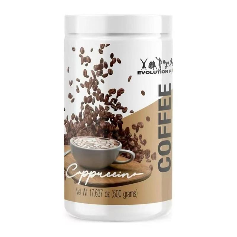 Coffee Cappuccino Flavor Beverage Creamy with L-Carnitine a Dietary Supplement Product