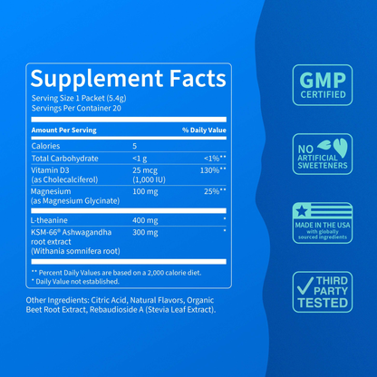 SupraCalm®  Powdered Drink Mix