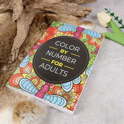 Color By Number For Adults: Relaxation and Stress Relief Experience