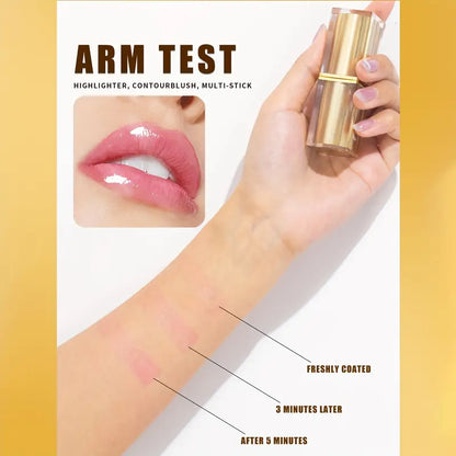 Transferproof Color-Changing Lipstick  - Long-Lasting, Moisturizing, Temperature-Sensitive Color Change, 3.7g, Alcohol Free, Ideal for Blend Gift