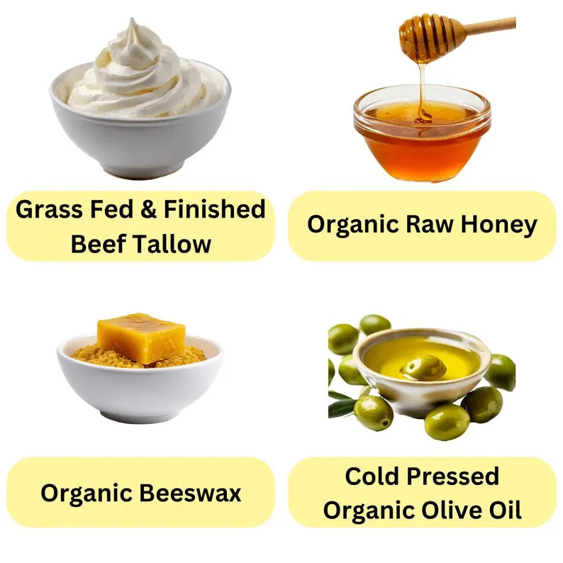 No Essential Oils -Tallow & HoneyBalm