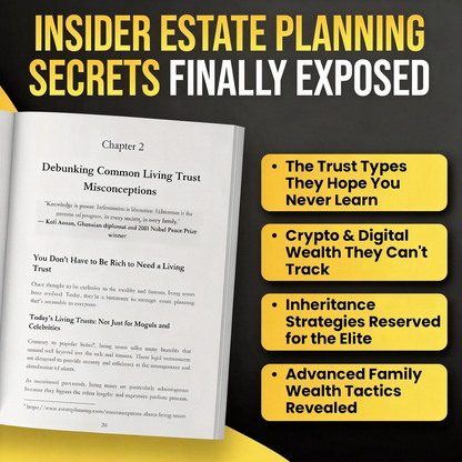 Updated 2026 Edition | The Only Living Trusts Book You'll Ever Need 🤝💰