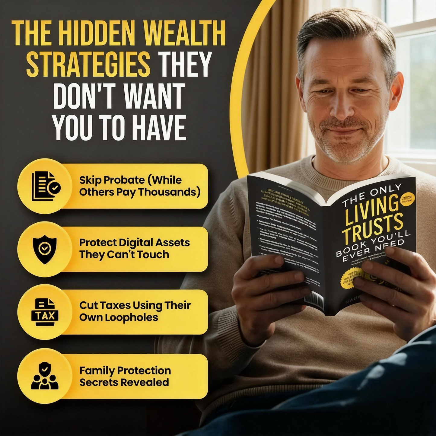 Updated 2026 Edition | The Only Living Trusts Book You'll Ever Need 🤝💰