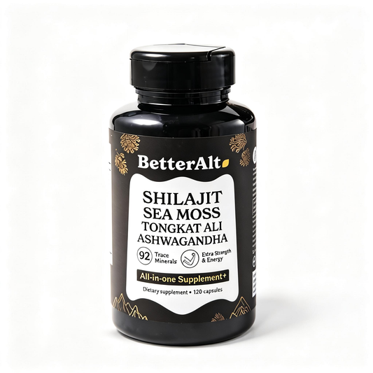 Sea Moss Capsules – High Potency Supplement for Strength & Endurance | 120 Capsules