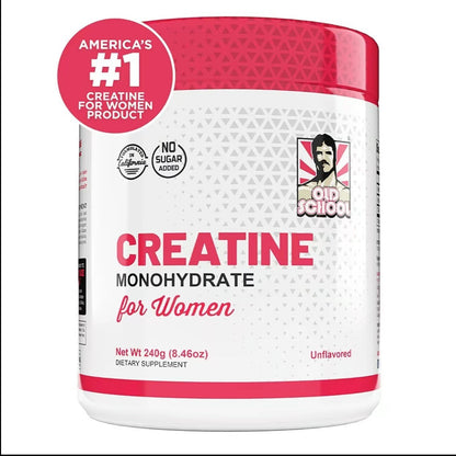 Creatine Monohydrate for Women – 240g (30 Servings)