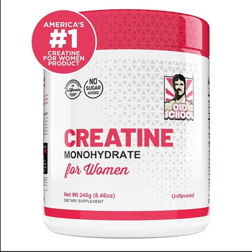 Creatine Monohydrate for Women – 240g (30 Servings)