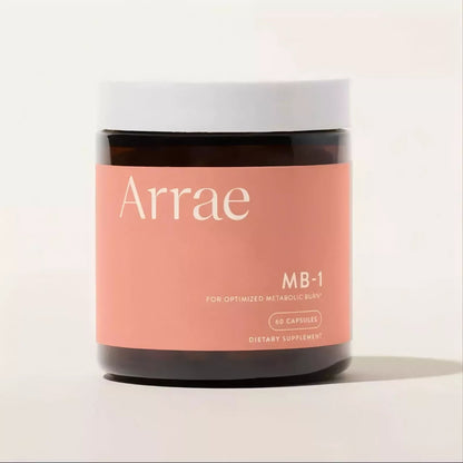 Arrae MB-1 Optimized Metabolic Burn Supplement All Natural - 60 Capsules *