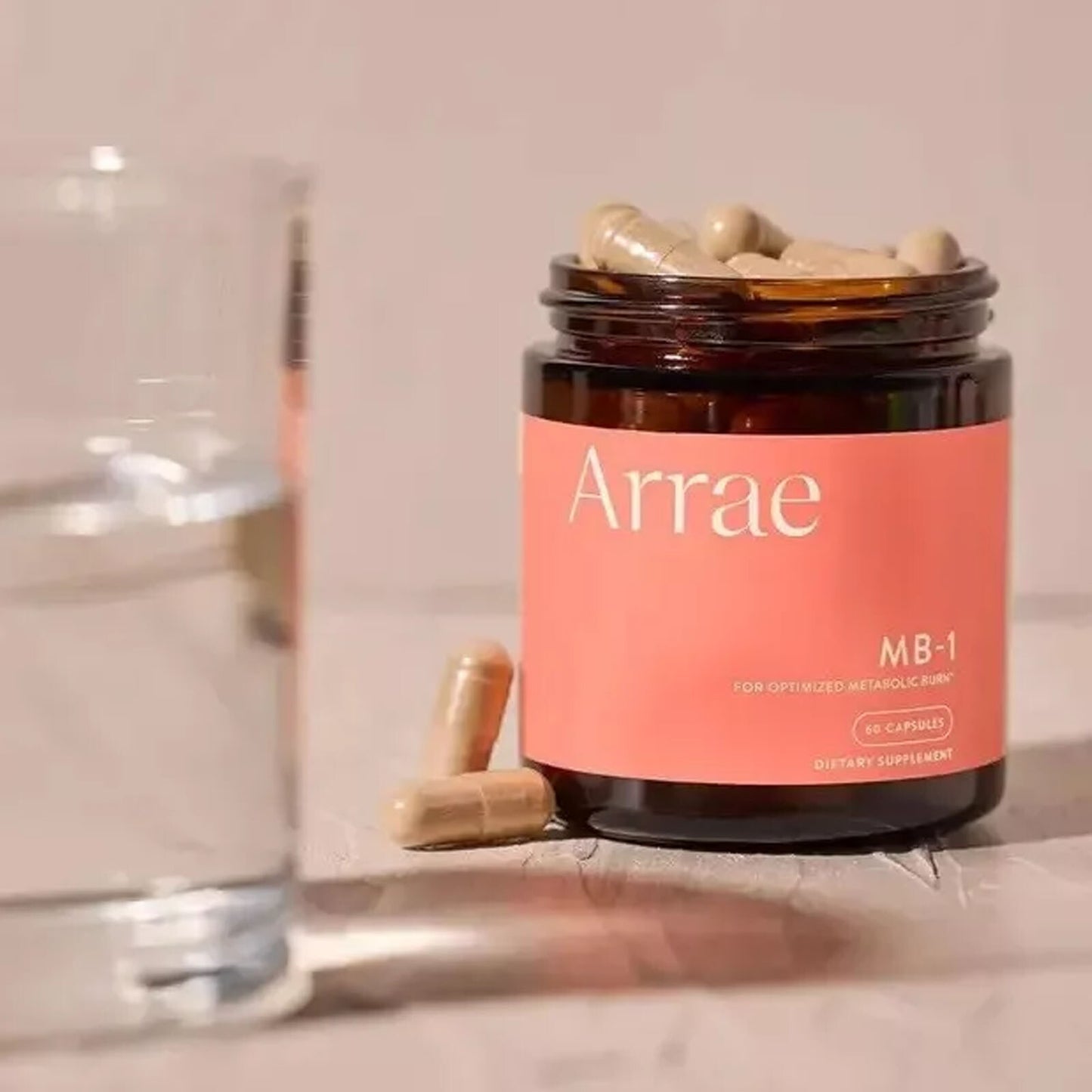 Arrae MB-1 Optimized Metabolic Burn Supplement All Natural - 60 Capsules *